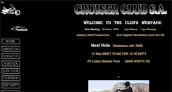 Desktop Screenshot of cruiserclub.com.au